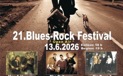Max & Veronica at the 21st Goin’ to my Hometown Blues-Rock Festival in Germany