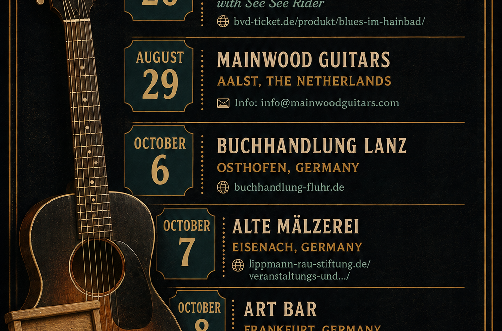 Germany, The Netherlands & European Blues Cruise 2026