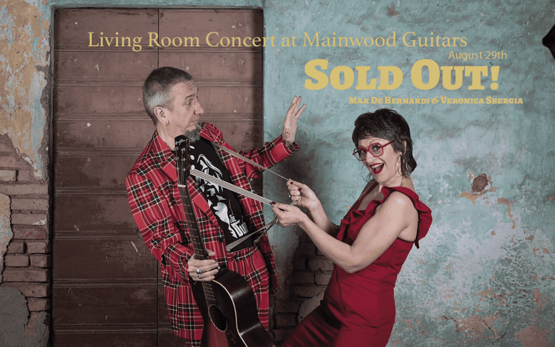 Living Room Concert at Mainwood Guitars – SOLD OUT!